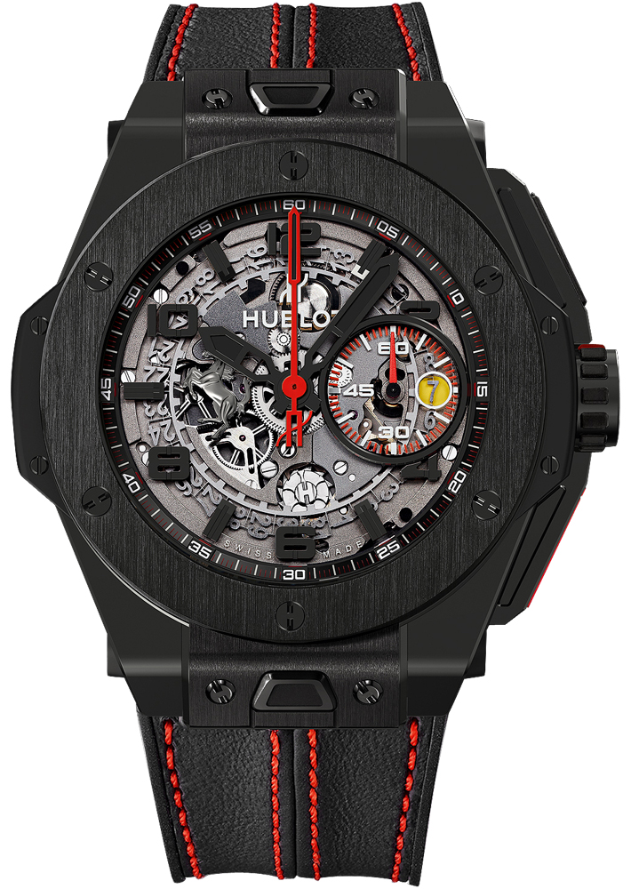 401.cx.0123.vr ALL BLACK Hublot Big Bang Ferarri 45mm Mens Watch